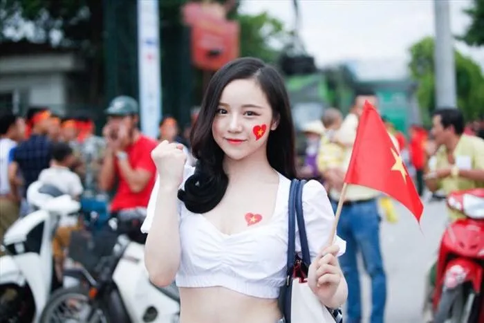Việt Nam vô địch Đông Nam Á về... độ đẹp của CĐV nữ - Ảnh 16. Việt Nam vô địch Đông Nam Á về... độ đẹp của CĐV nữ - Ảnh 16.