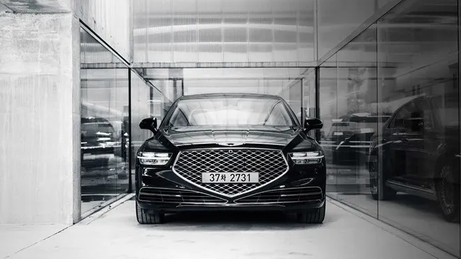 Genesis G90 mới: Đỉnh cao của người Hàn cản đường xe Đức - Ảnh 1. Genesis G90 mới: Đỉnh cao của người Hàn cản đường xe Đức - Ảnh 1.