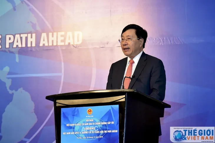 Việt Nam đồng hành và đóng góp tích cực thúc đẩy hợp tác APEC - Ảnh 1. Việt Nam đồng hành và đóng góp tích cực thúc đẩy hợp tác APEC - Ảnh 1.