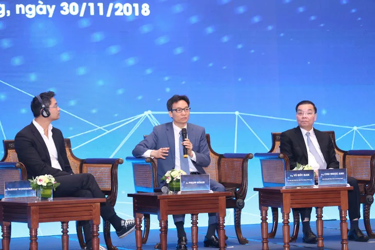 Diễn đàn đối thoại chính sách cấp cao về Hệ sinh thái khởi nghiệp đổi mới sáng tạo - Ảnh 1. Diễn đàn đối thoại chính sách cấp cao về Hệ sinh thái khởi nghiệp đổi mới sáng tạo - Ảnh 1.