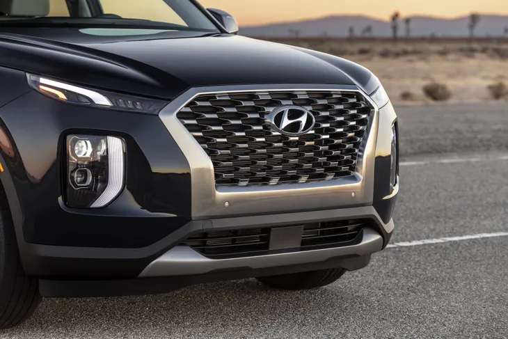 Lộ diện xe 8 chỗ đồ sộ Hyundai Palisade đấu Ford Explorer - Ảnh 1. Lộ diện xe 8 chỗ đồ sộ Hyundai Palisade đấu Ford Explorer - Ảnh 1.