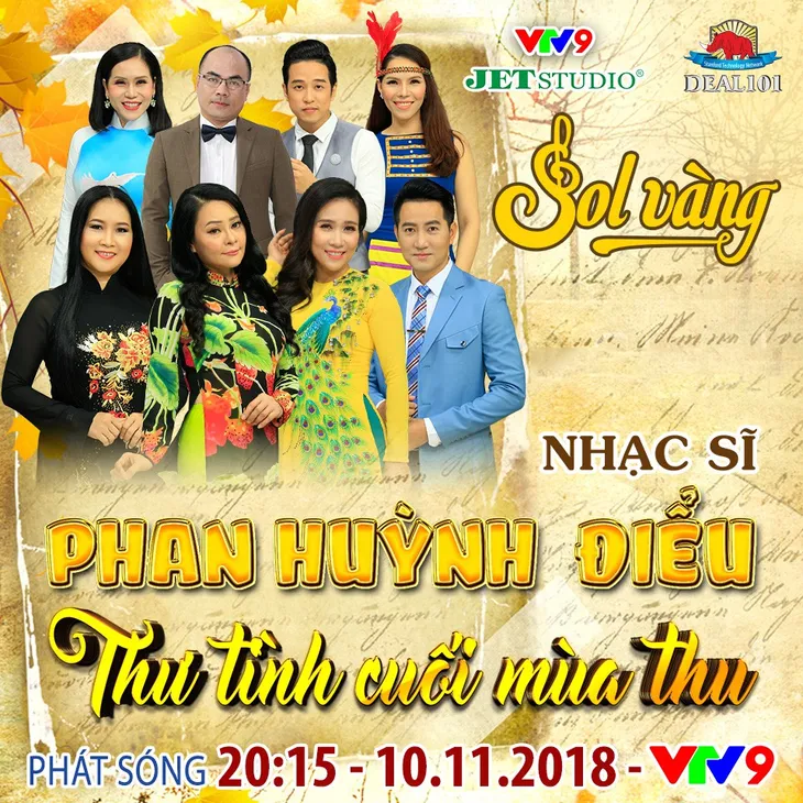 Sol vàng tháng 11: Tôn vinh cố nhạc sĩ Phan Huỳnh Điểu - Ảnh 1. Sol vàng tháng 11: Tôn vinh cố nhạc sĩ Phan Huỳnh Điểu - Ảnh 1.