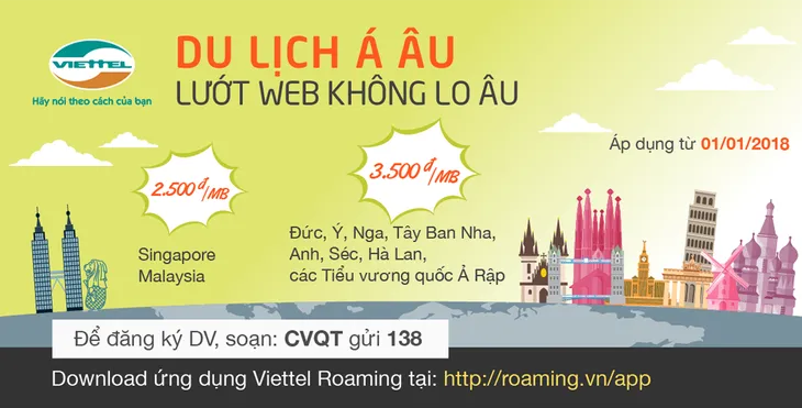 Các nhà mạng đua nhau giảm cước chuyển vùng dữ liệu quốc tế - Ảnh 1. Các nhà mạng đua nhau giảm cước chuyển vùng dữ liệu quốc tế - Ảnh 1.