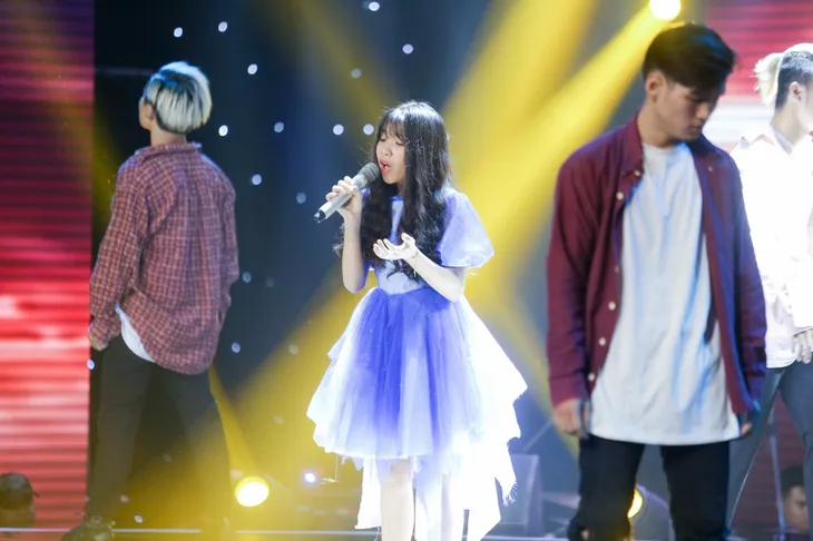 Lộ diện top 7 vào bán kết Giọng hát Việt nhí - Ảnh 7. Lộ diện top 7 vào bán kết Giọng hát Việt nhí - Ảnh 7.