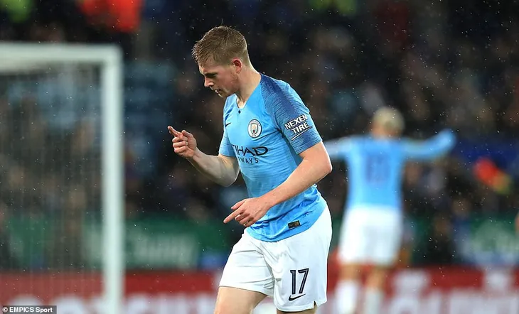 Hạ Leicester sau loạt luân lưu, Manchester City giành quyền vào bán kết cúp Liên đoàn Anh 2018 - Ảnh 1. Hạ Leicester sau loạt luân lưu, Manchester City giành quyền vào bán kết cúp Liên đoàn Anh 2018 - Ảnh 1.