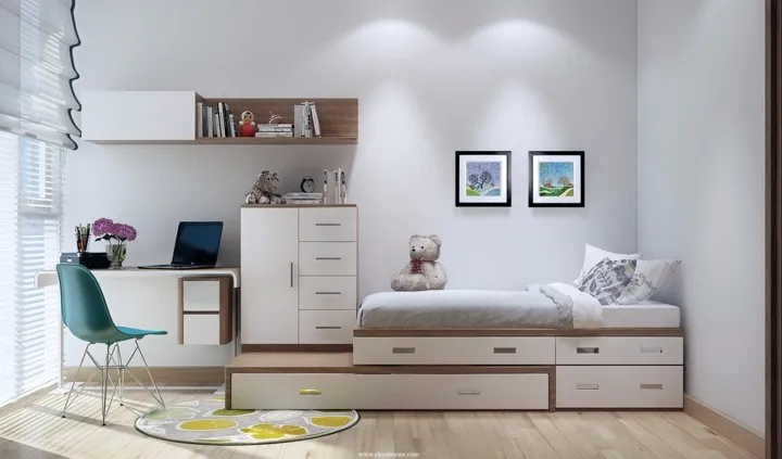 Phòng ngủ tuyệt đẹp dành cho bạn trẻ - Ảnh 8. Phòng ngủ tuyệt đẹp dành cho bạn trẻ - Ảnh 8.