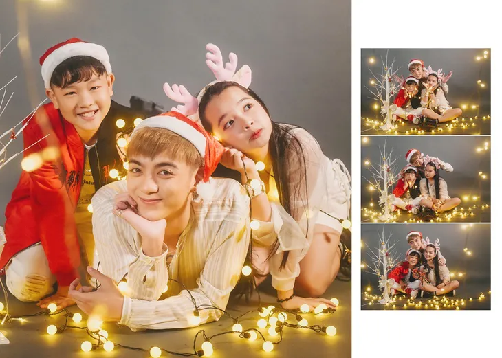 Ngắm bộ ảnh đón Giáng sinh cực dễ thương của Sơn - Tường cùng học trò - Ảnh 2. Ngắm bộ ảnh đón Giáng sinh cực dễ thương của Sơn - Tường cùng học trò - Ảnh 2.