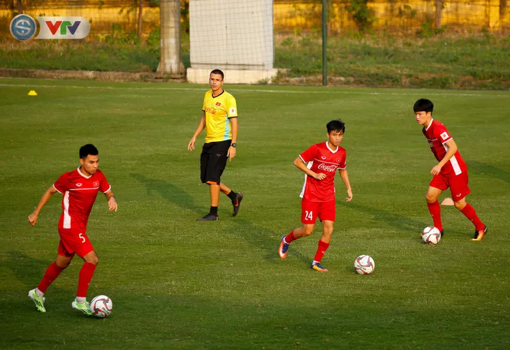 ĐT Việt Nam tiếp tục rèn quân chờ Asian Cup 2019 - Ảnh 1. ĐT Việt Nam tiếp tục rèn quân chờ Asian Cup 2019 - Ảnh 1.