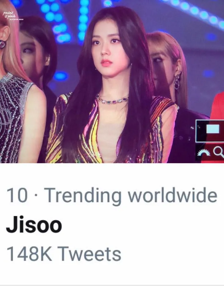 Biểu diễn xuất thần tại SBS Gayo Daejeon 2018, Jisoo (Blackpink) lọt top #10 xu hướng toàn cầu - Ảnh 1. Biểu diễn xuất thần tại SBS Gayo Daejeon 2018, Jisoo (Blackpink) lọt top #10 xu hướng toàn cầu - Ảnh 1.