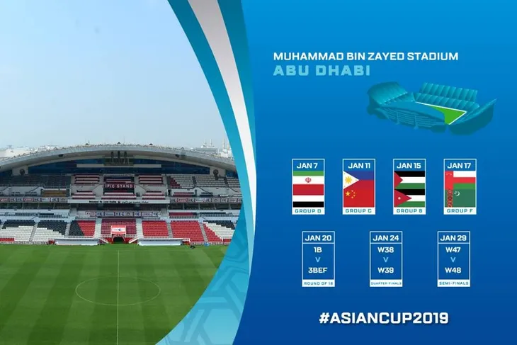 Khám phá những sân vận động tại Asian Cup 2019 - Ảnh 6. Khám phá những sân vận động tại Asian Cup 2019 - Ảnh 6.