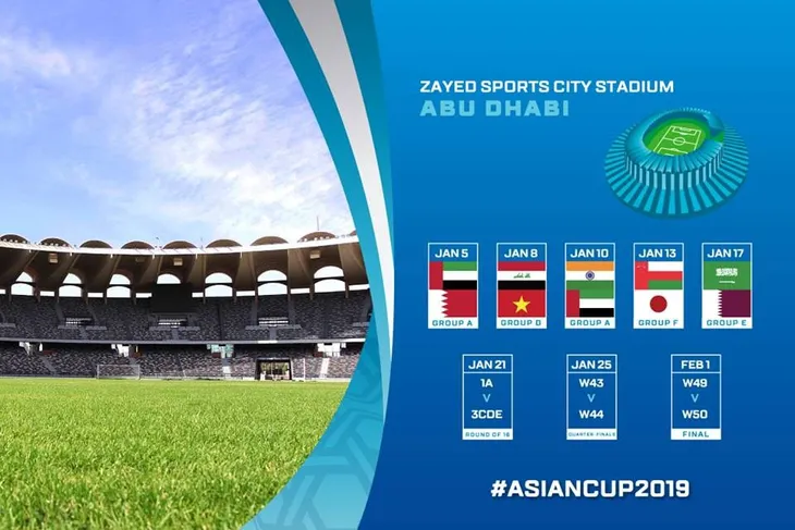 Khám phá những sân vận động tại Asian Cup 2019 - Ảnh 2. Khám phá những sân vận động tại Asian Cup 2019 - Ảnh 2.