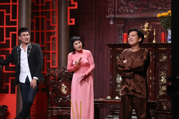 Trường Giang hoảng hốt vì Cát Phượng quá hung tợn - Ảnh 1. Trường Giang hoảng hốt vì Cát Phượng quá hung tợn - Ảnh 1.