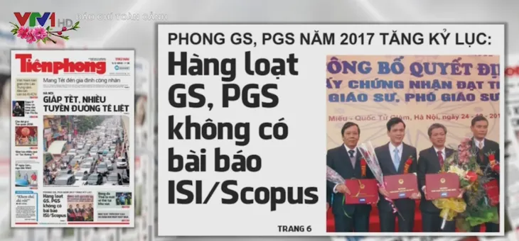 Kỷ lục số lượng Giáo sư, Phó Giáo sư: Lượng có đi cùng với chất? - Ảnh 1. Kỷ lục số lượng Giáo sư, Phó Giáo sư: Lượng có đi cùng với chất? - Ảnh 1.