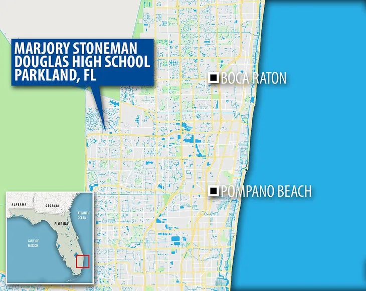 Toàn cảnh vụ xả súng kinh hoàng ở một trường cấp 3 tại Florida, Mỹ - Ảnh 16. Toàn cảnh vụ xả súng kinh hoàng ở một trường cấp 3 tại Florida, Mỹ - Ảnh 16.