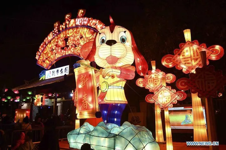 Lễ hội đèn lồng mùa xuân tại Trung Quốc - Ảnh 1. Lễ hội đèn lồng mùa xuân tại Trung Quốc - Ảnh 1.