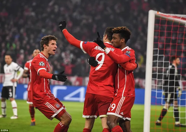 Kết quả Champions League rạng sáng 21/02: Barcelona giành lợi thế trước Chelsea, Bayern Munich thắng dễ Besiktas - Ảnh 2. Kết quả Champions League rạng sáng 21/02: Barcelona giành lợi thế trước Chelsea, Bayern Munich thắng dễ Besiktas - Ảnh 2.