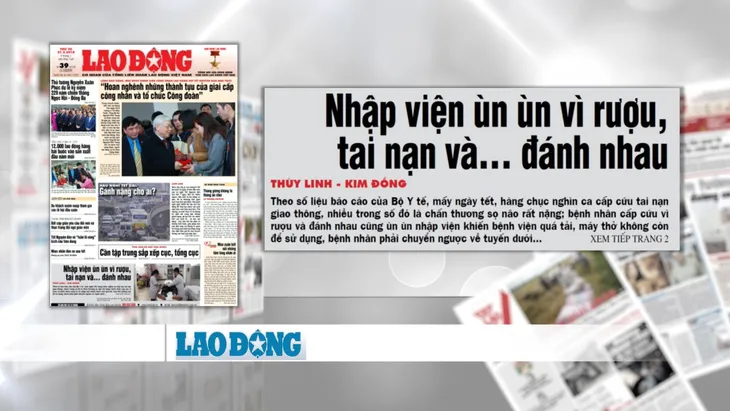 Dư âm buồn của kỳ nghỉ Tết Mậu Tuất: TNGT, lạm dụng bia rượu và đốt pháo trái phép - Ảnh 4. Dư âm buồn của kỳ nghỉ Tết Mậu Tuất: TNGT, lạm dụng bia rượu và đốt pháo trái phép - Ảnh 4.