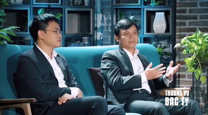 Shark Tank Việt Nam: Shark Phú bật mí cô gái xin đầu tư, nếu thất bại thì về làm... con dâu? - Ảnh 2. Shark Tank Việt Nam: Shark Phú bật mí cô gái xin đầu tư, nếu thất bại thì về làm... con dâu? - Ảnh 2.