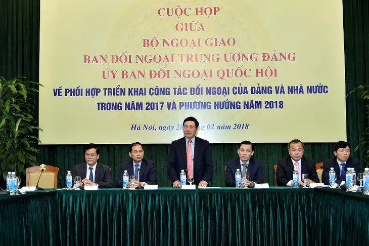 Những nhiệm vụ lớn trong công tác đối ngoại năm 2018 - Ảnh 4. Những nhiệm vụ lớn trong công tác đối ngoại năm 2018 - Ảnh 4.