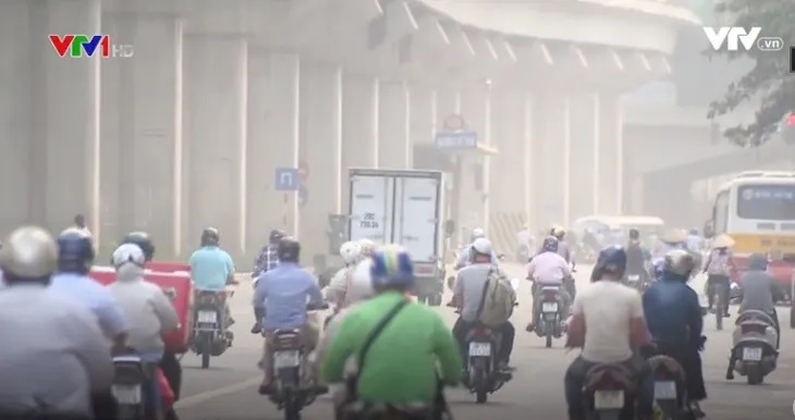 Ô nhiễm không khí ở đô thị lớn gia tăng - Ảnh 1. Ô nhiễm không khí ở đô thị lớn gia tăng - Ảnh 1.