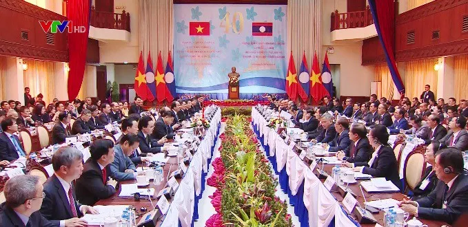 Kỳ họp lần thứ 40 Ủy ban liên Chính phủ Việt Nam - Lào - Ảnh 2. Kỳ họp lần thứ 40 Ủy ban liên Chính phủ Việt Nam - Lào - Ảnh 2.