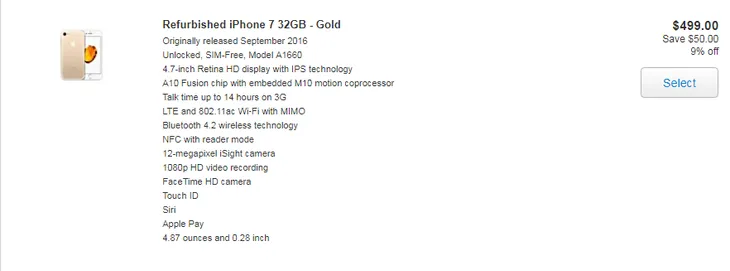 Apple bán iPhone 7/7 Plus tân trang với giá chỉ từ 499 USD - Ảnh 1. Apple bán iPhone 7/7 Plus tân trang với giá chỉ từ 499 USD - Ảnh 1.