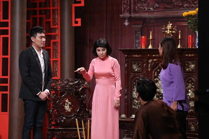 Cát Phượng nói lời yêu Kiều Minh Tuấn tại Ơn giời! Cậu đây rồi! - Ảnh 2. Cát Phượng nói lời yêu Kiều Minh Tuấn tại Ơn giời! Cậu đây rồi! - Ảnh 2.