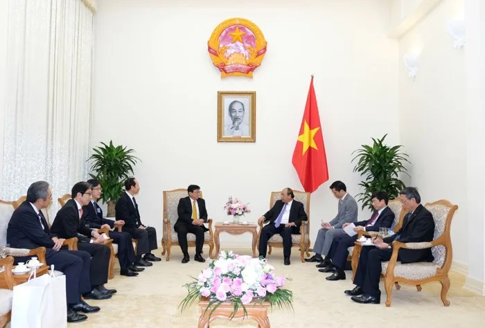 Thủ tướng tiếp Chủ tịch Tập đoàn Sojitz, Nhật Bản - Ảnh 1. Thủ tướng tiếp Chủ tịch Tập đoàn Sojitz, Nhật Bản - Ảnh 1.