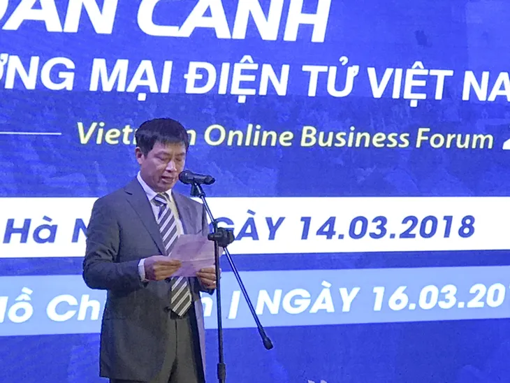 Việt Nam có tốc độ phát triển thương mại điện tử nhanh so với thế giới - Ảnh 1. Việt Nam có tốc độ phát triển thương mại điện tử nhanh so với thế giới - Ảnh 1.