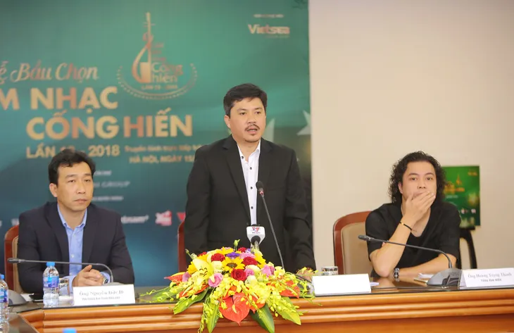 Giải Âm nhạc Cống hiến lần thứ 13: Gần 100 nhà báo tham gia bình chọn - Ảnh 1. Giải Âm nhạc Cống hiến lần thứ 13: Gần 100 nhà báo tham gia bình chọn - Ảnh 1.