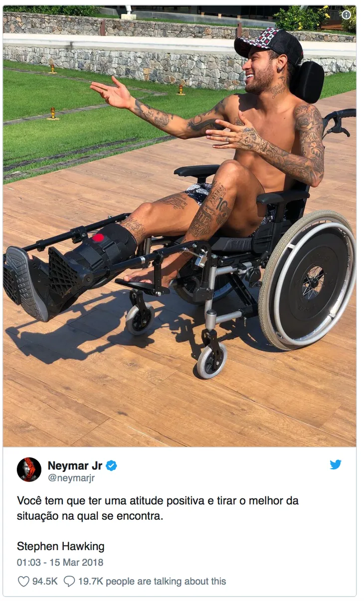 Neymar nhận gạch xây nhà vì vô lễ với Stephen Hawking - Ảnh 2.