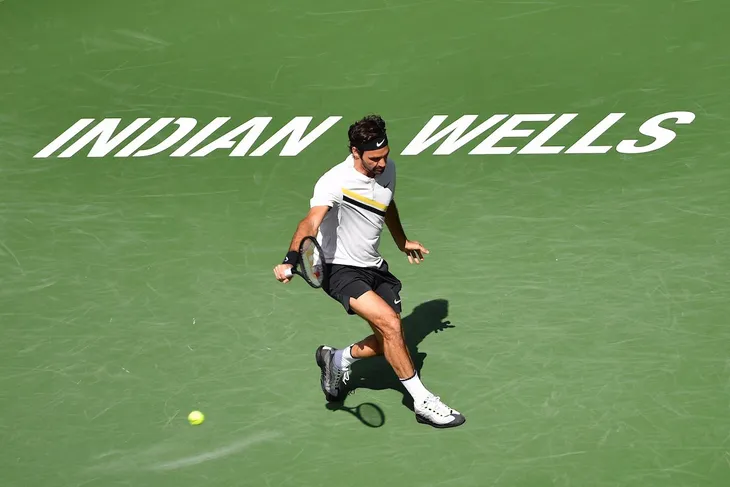 Indian Wells 2018: Ngược dòng không tưởng, Federer thẳng tiến vào chung kết - Ảnh 2. Indian Wells 2018: Ngược dòng không tưởng, Federer thẳng tiến vào chung kết - Ảnh 2.