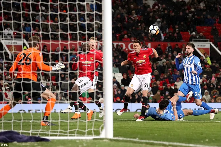 Lukaku và Matic tỏa sáng, Manchester United vào bán kết FA Cup 2018 - Ảnh 4. Lukaku và Matic tỏa sáng, Manchester United vào bán kết FA Cup 2018 - Ảnh 4.