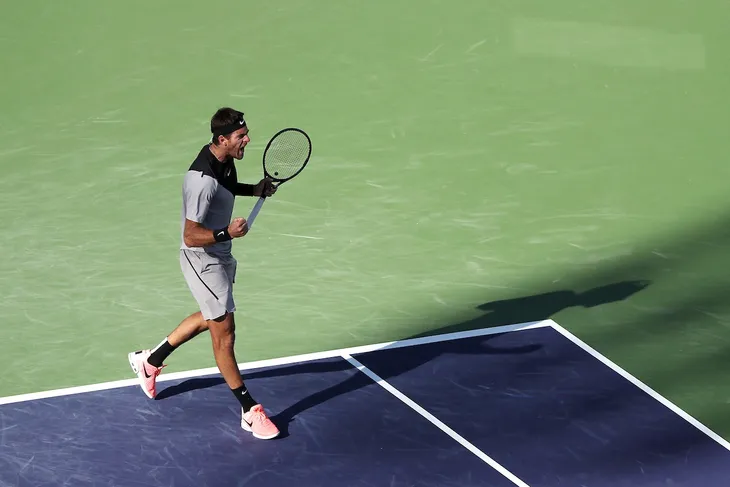 Thắng kịch tính Federer, Del Potro vô địch Indian Wells 2018 - Ảnh 3. Thắng kịch tính Federer, Del Potro vô địch Indian Wells 2018 - Ảnh 3.