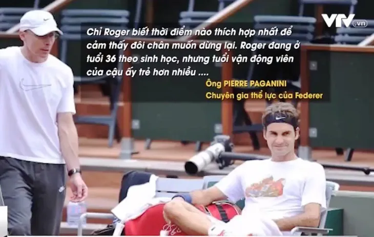 Roger Federer tiết lộ bí quyết vượt qua giới hạn tuổi tác - Ảnh 1. Roger Federer tiết lộ bí quyết vượt qua giới hạn tuổi tác - Ảnh 1.
