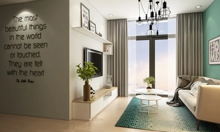 Khác biệt độc đáo trong căn hộ trang trí bằng chữ - Ảnh 4.