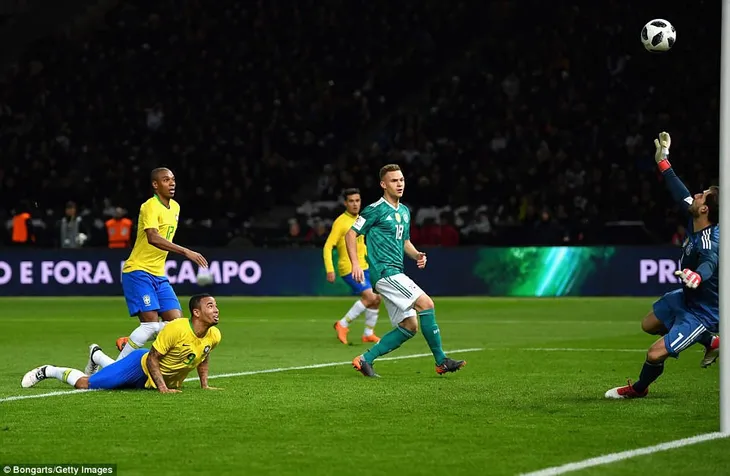 VIDEO Tổng hợp trận đấu: ĐT Đức 0-1 ĐT Brazil - Ảnh 2. VIDEO Tổng hợp trận đấu: ĐT Đức 0-1 ĐT Brazil - Ảnh 2.