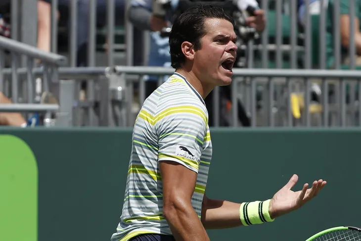 Tứ kết Miami mở rộng 2018: Del Potro - Raonic, 3 set nghẹt thở - Ảnh 1. Tứ kết Miami mở rộng 2018: Del Potro - Raonic, 3 set nghẹt thở - Ảnh 1.