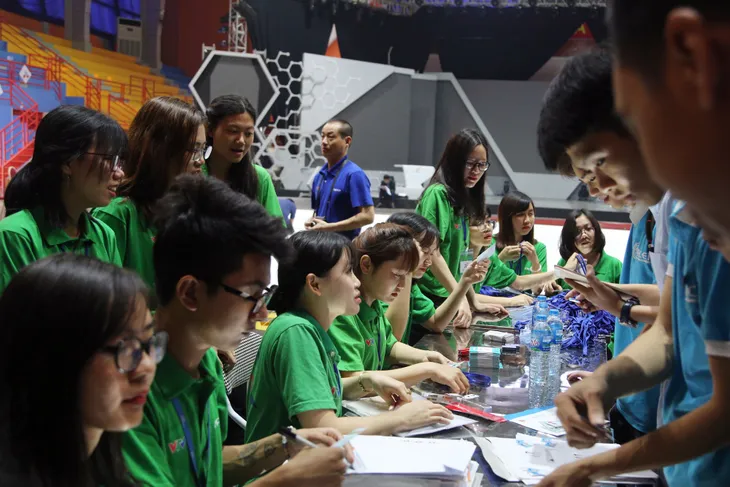 Robocon Việt Nam 2018: Kết quả bốc thăm vòng loại khu vực phía Bắc - Ảnh 4. Robocon Việt Nam 2018: Kết quả bốc thăm vòng loại khu vực phía Bắc - Ảnh 4.