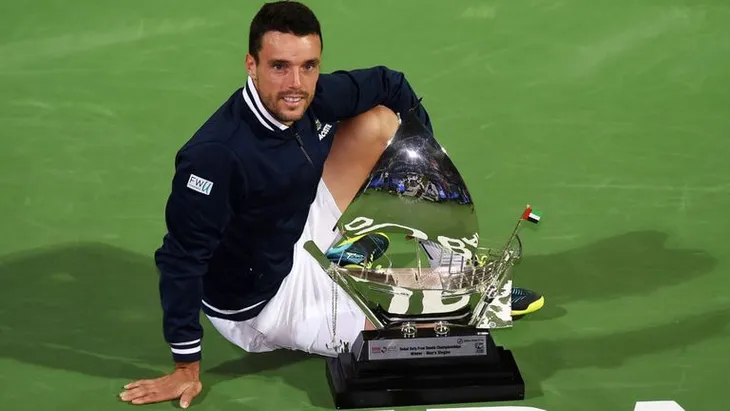 Đánh bại Lucas Pouille, Bautista Agut vô địch Dubai Championships 2018 - Ảnh 2. Đánh bại Lucas Pouille, Bautista Agut vô địch Dubai Championships 2018 - Ảnh 2.