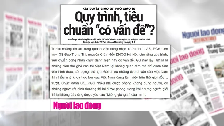 Rà soát việc phong GS, PGS: Không để “chuyện đã rồi” - Ảnh 4.