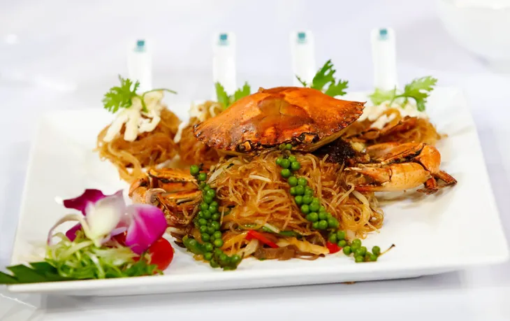 Lâm Vũ thắng áp đảo Phạm Yến tại Đấu trường ẩm thực - Ảnh 4. Lâm Vũ thắng áp đảo Phạm Yến tại Đấu trường ẩm thực - Ảnh 4.