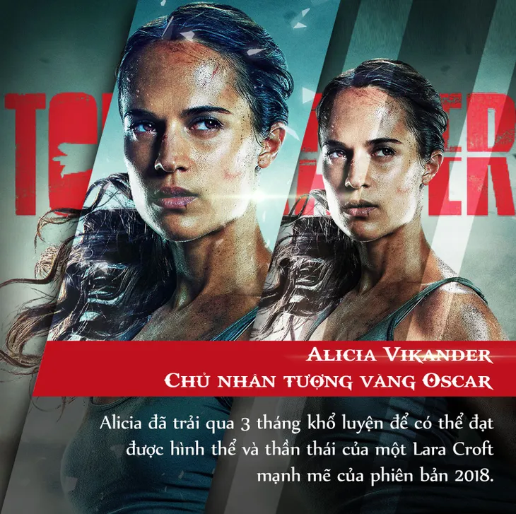 4 lí do tín đồ điện ảnh đang phát cuồng vì bom tấn Tomb Raider 2018 - Ảnh 3. 4 lí do tín đồ điện ảnh đang phát cuồng vì bom tấn Tomb Raider 2018 - Ảnh 3.