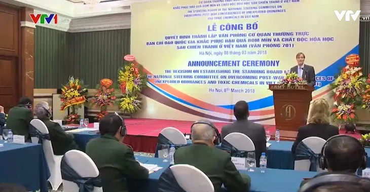 Thành lập văn phòng khắc phục hậu quả bom mìn - Ảnh 1. Thành lập văn phòng khắc phục hậu quả bom mìn - Ảnh 1.