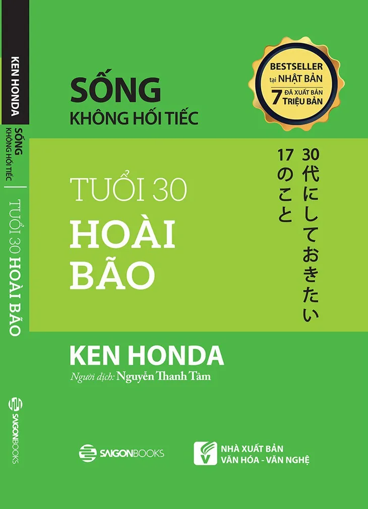 Tuổi 30 hoài bão của tác giả Ken Honda - Ảnh 1. Tuổi 30 hoài bão của tác giả Ken Honda - Ảnh 1.