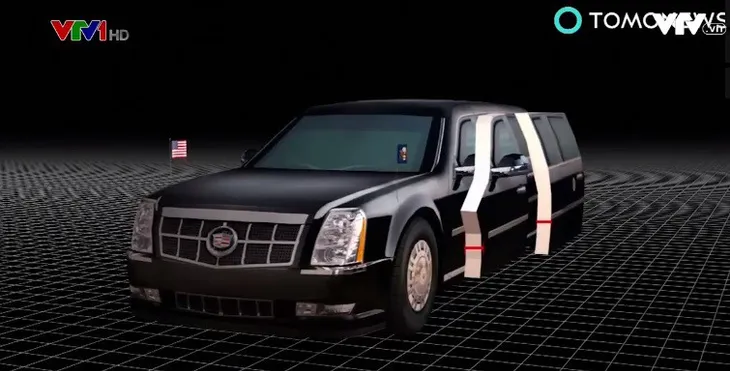 Siêu limousine của Tổng thống Mỹ Donald Trump - Ảnh 2. Siêu limousine của Tổng thống Mỹ Donald Trump - Ảnh 2.