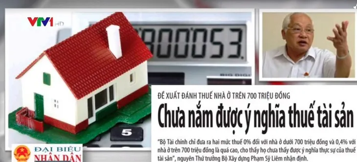 Đề xuất thuế tài sản tiếp tục làm nóng các mặt báo - Ảnh 1. Đề xuất thuế tài sản tiếp tục làm nóng các mặt báo - Ảnh 1.