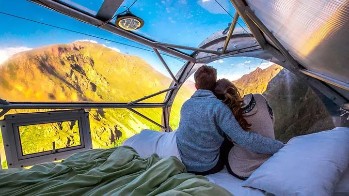 Khách sạn lơ lửng giữa thung lũng khiến nhiều du khách “thót tim” - Ảnh 4. Khách sạn lơ lửng giữa thung lũng khiến nhiều du khách “thót tim” - Ảnh 4.