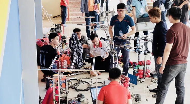 Robocon 2018: Tất cả đã sẵn sàng! - Ảnh 3. Robocon 2018: Tất cả đã sẵn sàng! - Ảnh 3.