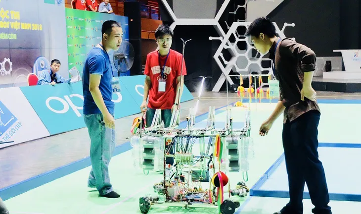 Robocon 2018: Tất cả đã sẵn sàng! - Ảnh 4. Robocon 2018: Tất cả đã sẵn sàng! - Ảnh 4.
